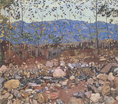 Forest Stream near Leissigen by Ferdinand Hodler